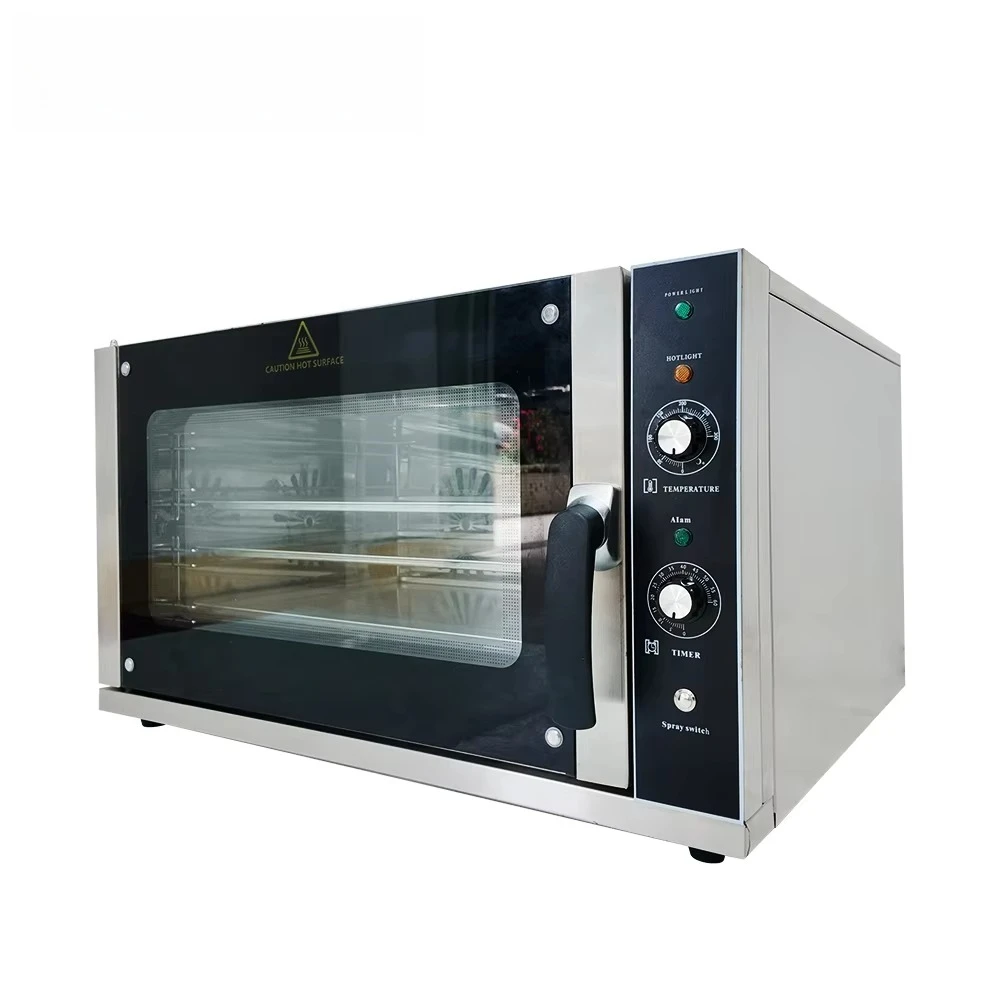 Commercial Electronic Counter Top Electric Industrial Convection Oven Commercial 4-Tray Hotel Restaurant Kitchen Equipment