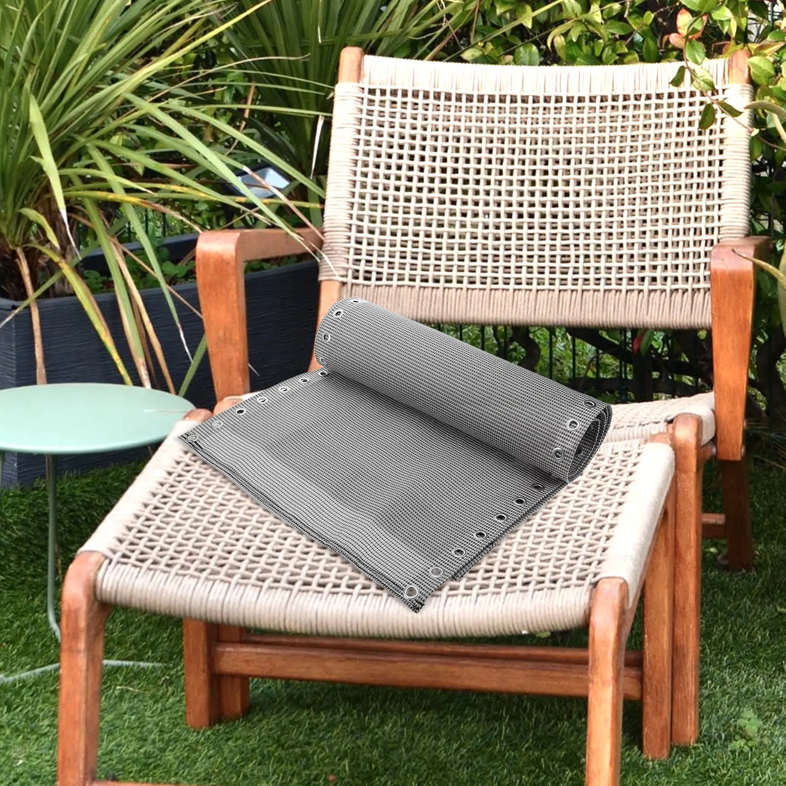 

Комплект из 1 шт. тканевого чехла для шезлонга с усиленными ремнями для эластичности и комфортного использования на открытом воздухе, в кемпинге, на балконе, во дворе.