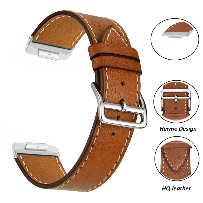 Pulseira de couro para Huawei Watch, Smart Watch Band, cinto de substituição, pulseira, Correa, Band Accessories, Fit2