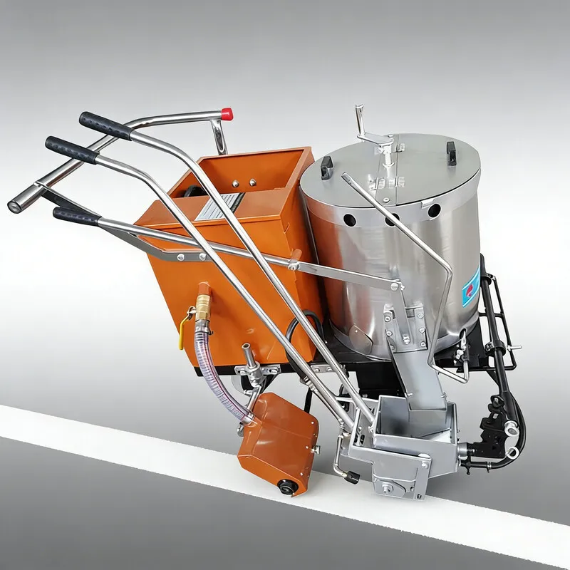 Customized Concrete Road Marking Machine with Reflective Road Marking Paint – Reliable for Construction Projects