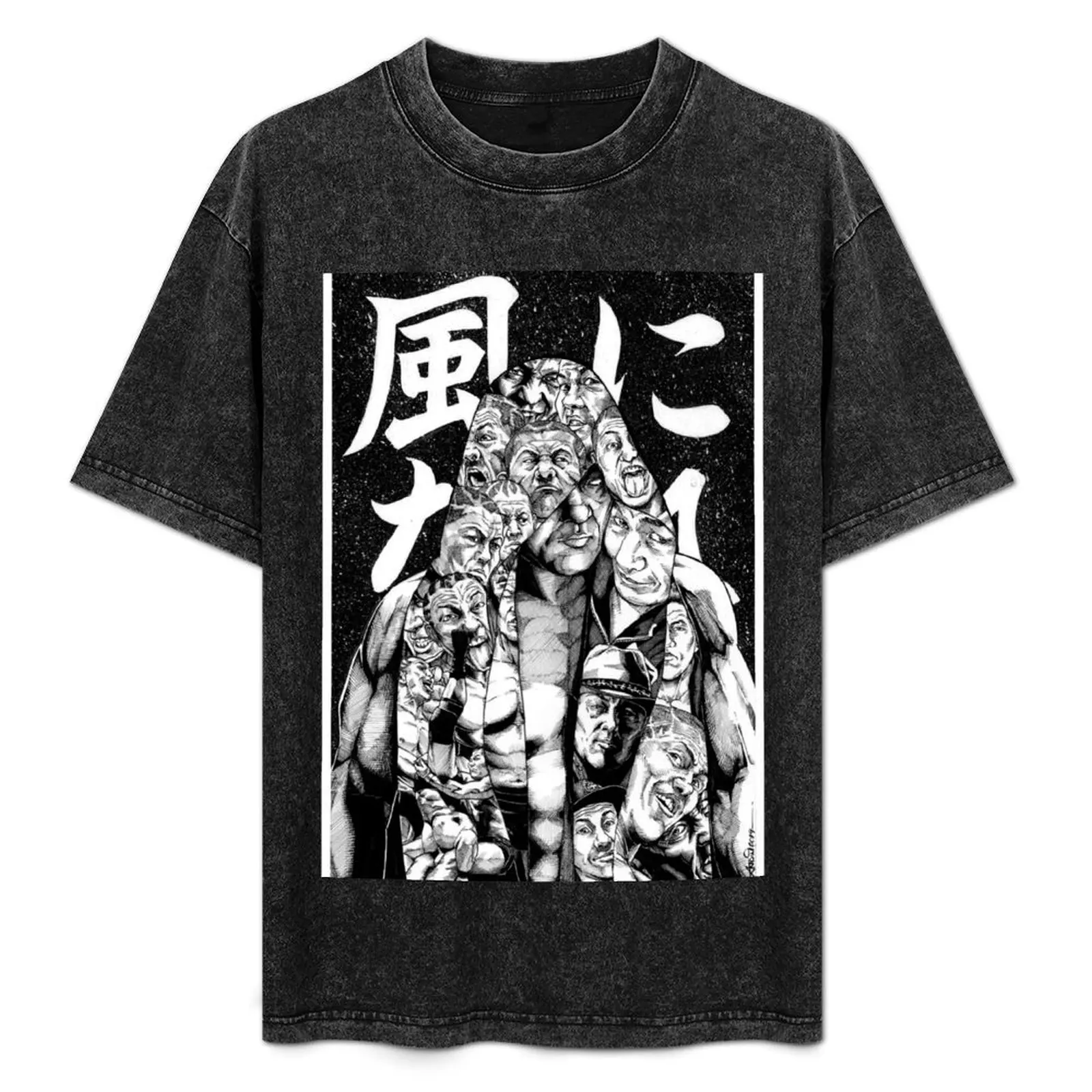 Camiseta KAZE NI NARE (BLANCA) de algodón suave informal de manga corta