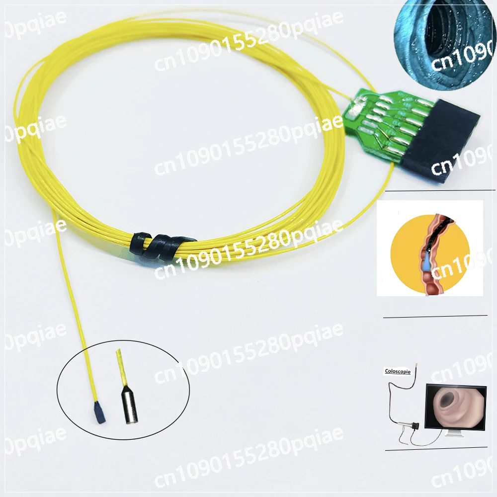 Flexible  Ov6946 Ovm6946 2mm Endoscope Camera Module with LED Light USB Decoder or CVBS for Medical