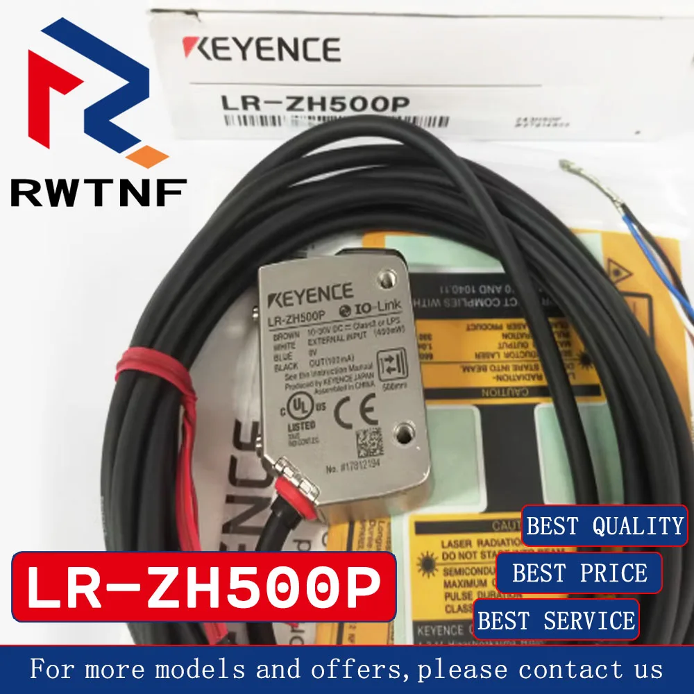 Совершенно новый оригинальный датчик LR-ZH500P KEYENCE с лазерным фотоэлектрическим переключателем, 100% оригинальный складской запас