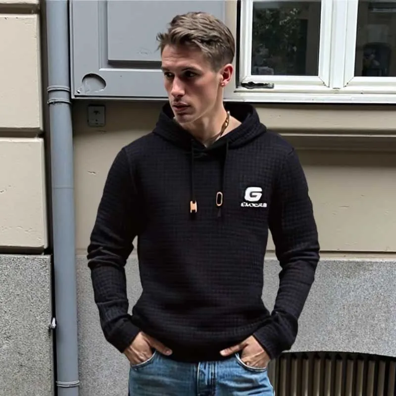 

Autumn and winter men's fashionable pullover sweatshirt, casual and sporty, loose round neck, unisex long-sleeved
