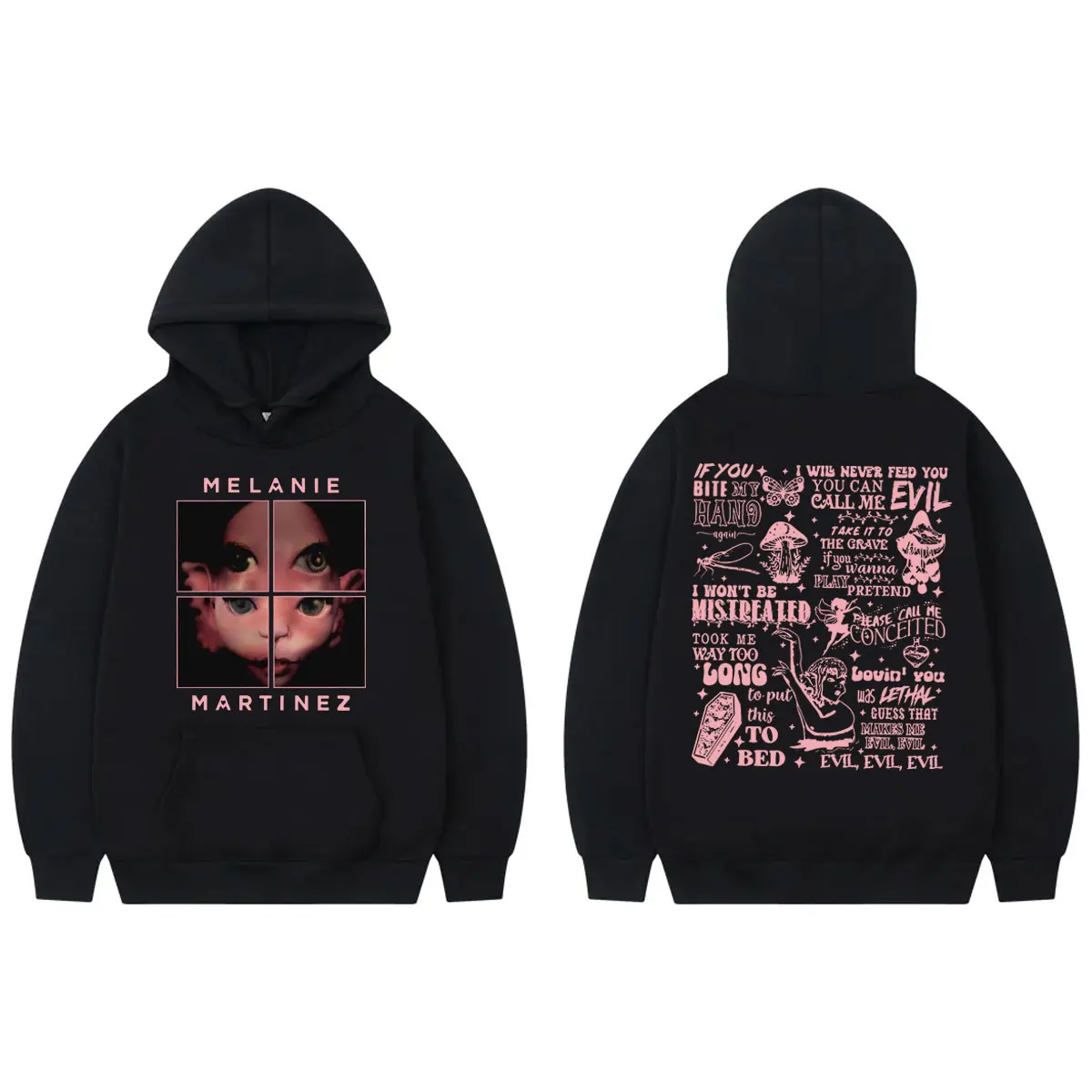 

2024 Singer Melanie Martinez Concert Tour Print Hoodies Men Women Harajuku Hip Hop Sweatshirts Fashion Casual Fleece Pullovers