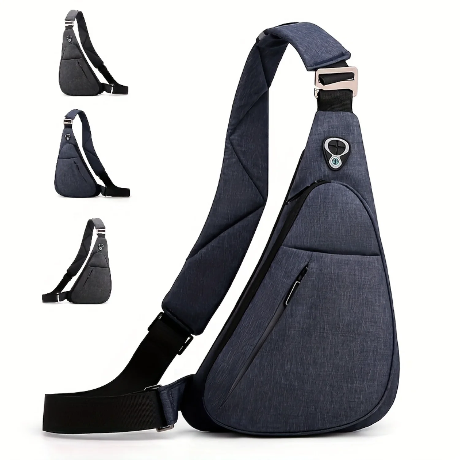 

Outdoor Hiking Men's Sling Bag - Travel Anti-theft Waterproof Shoulder Crossbody Chest Bag