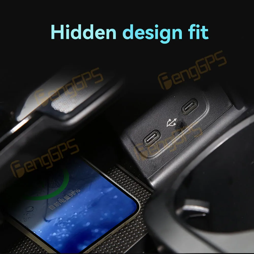 

For Mercedes-Benz C S-Class 2022 European Version Dedicated Wireless Charger Mobile Phone Fast Charging Wireless Endurance Tool