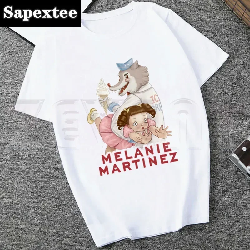 Melanie Martinez Cry Baby Hip Hop Hipster camisetas verano Casual mujer camiseta manga corta Mujer Tops camisetas
