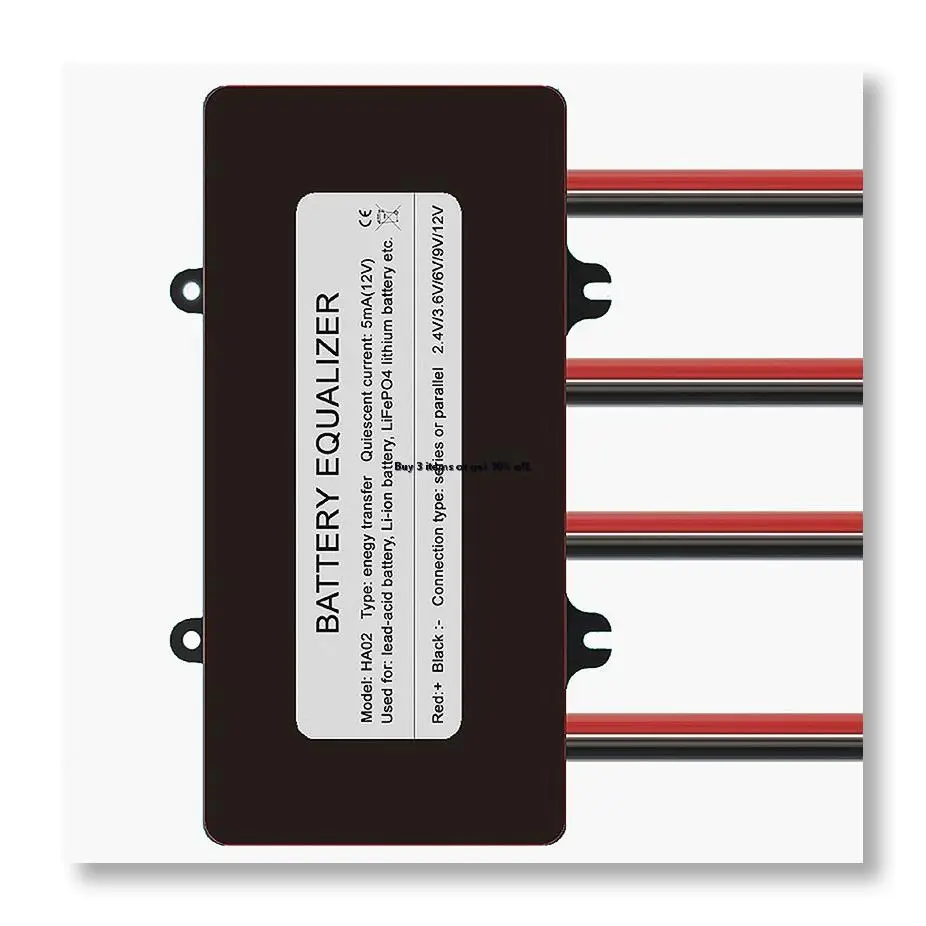✤HA02 Without LED Display Battery Equalizer 10A Current Active Voltage Balancer Li Li-Ion Lifepo4 LTO Lead Acid Battery