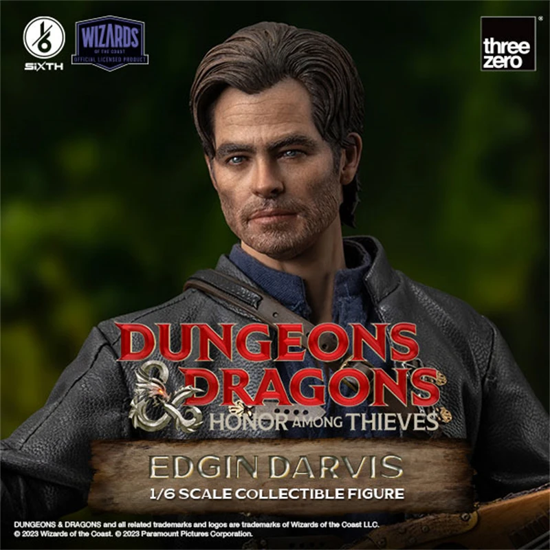 【In Stock】3A Threezero Dungeons Dragons Honor Among Thieves Edgin Darvis 1/6 Action Model Collectible Figure Toys