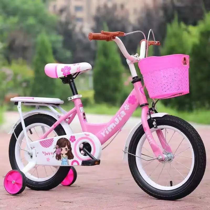 Princess Bike for Girls Kids 12 14 Inches Classroom Safe Durable Cute Bicycle Retail Kids Bike Bycicle Bicycle with Pedals