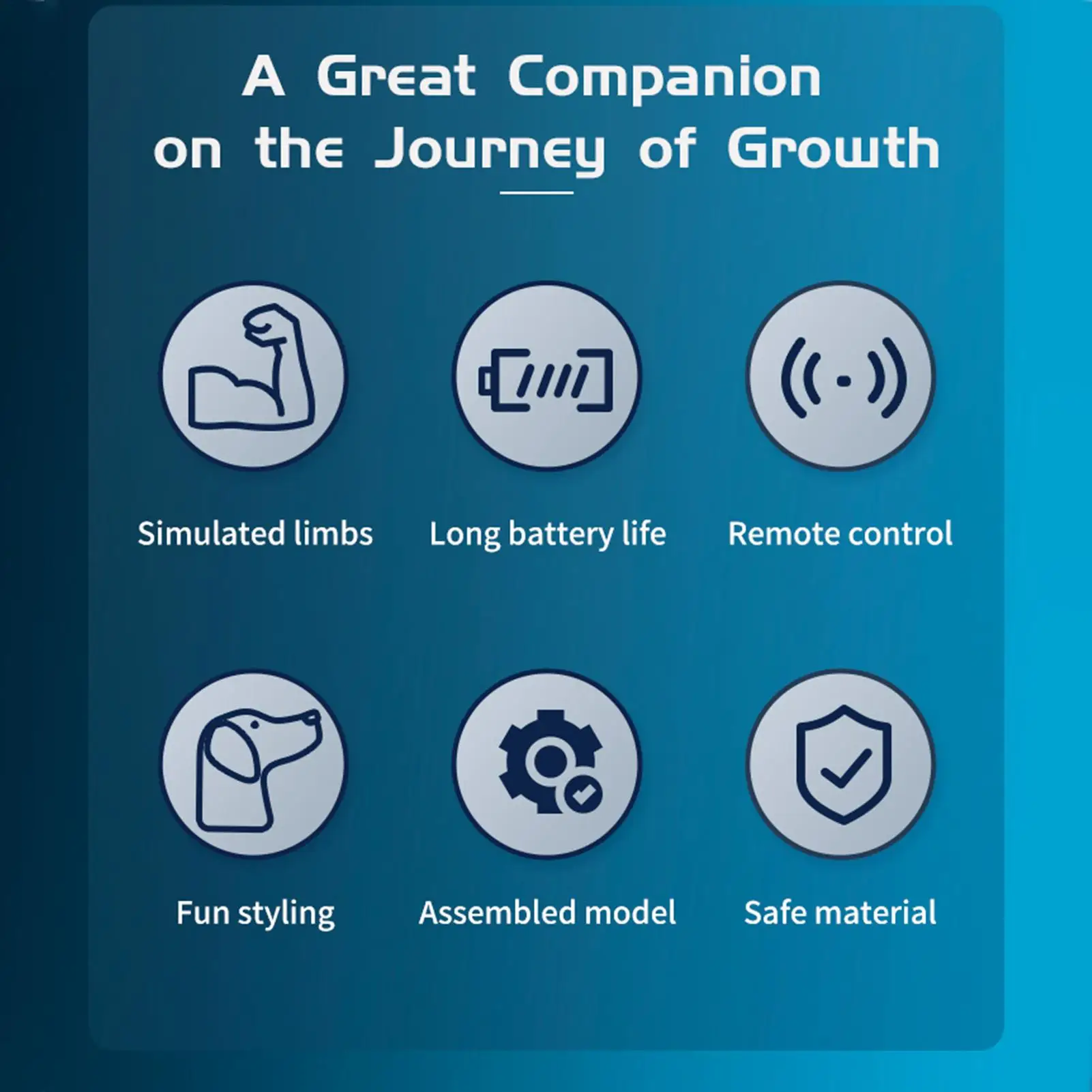 Giocattolo per cani robot elettronico Giocattolo per cani robot telecomandato per animali domestici da passeggio elettrico interattivo per bambini Ragazzi Ragazze Amici di famiglia