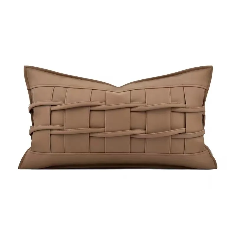 Model Room Pillow Light Luxury Simple Modern Soft Decoration Sofa Living Room Cushion Square Pillow Model Room Hotel Pillow