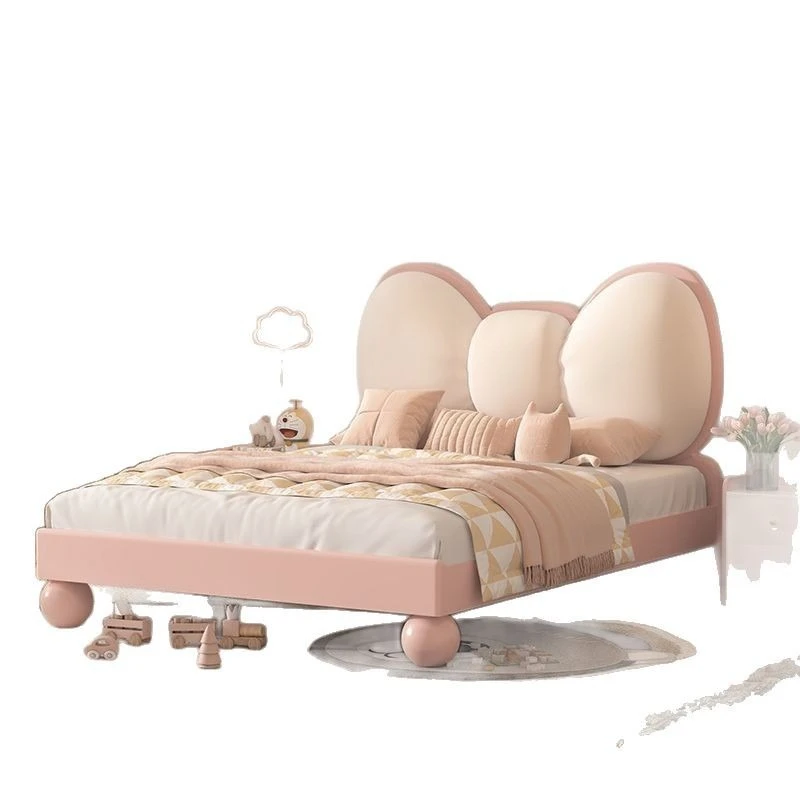 

Children's bedroom furniture, children's bed, modern minimalist, girl princess bed