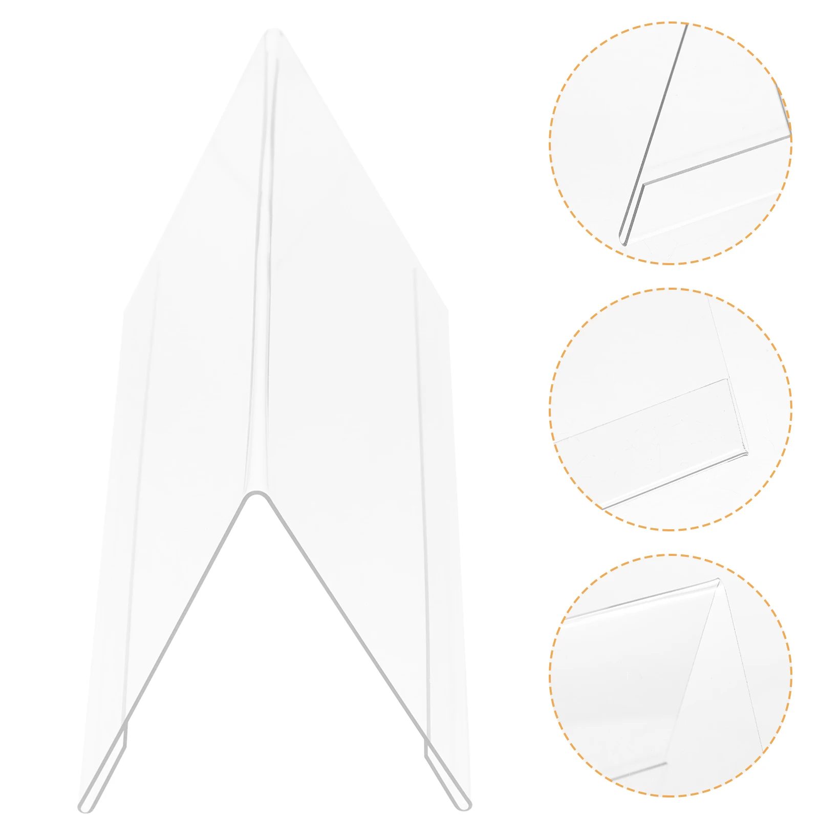 

Sturdy Desktop Name Plate Card Stand Meeting Identity Display Wedding Banquet Party Event Seat Number Menu Holder Reusable