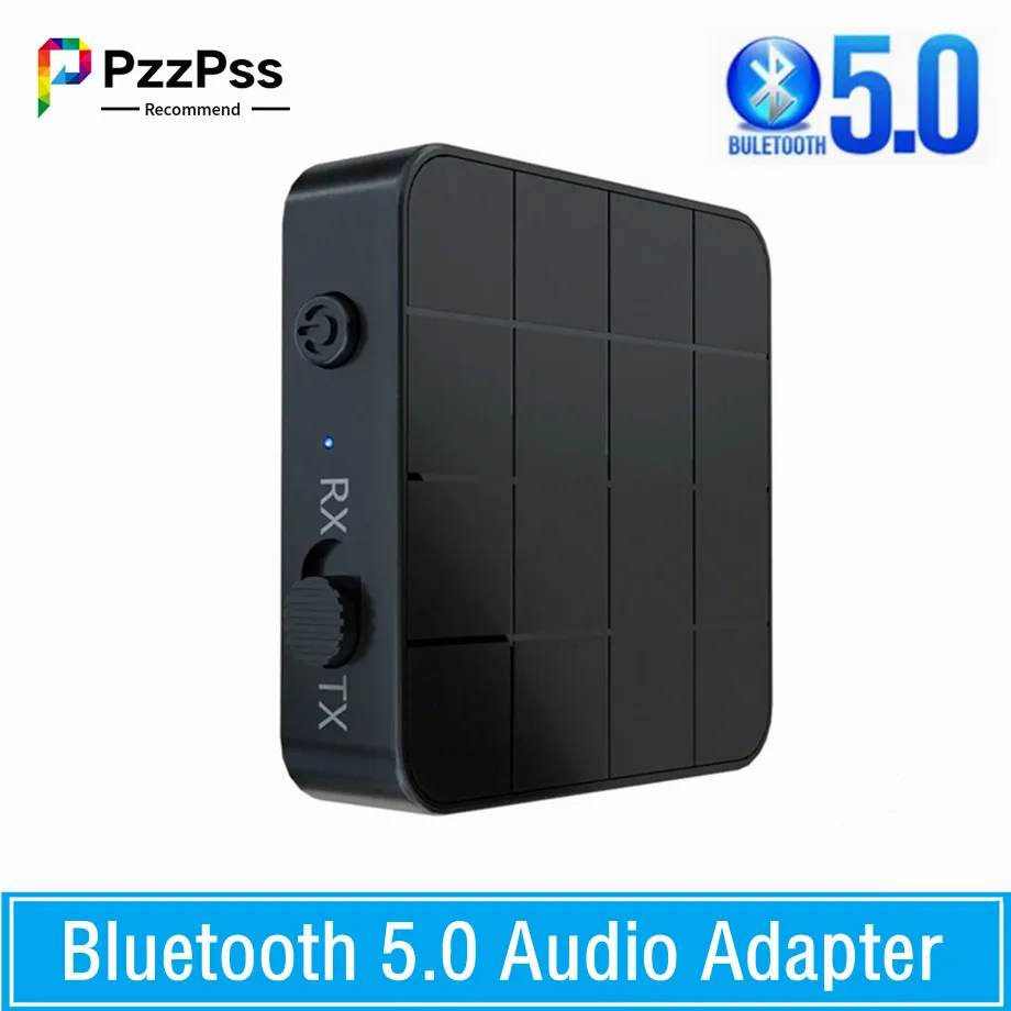 

PzzPss Bluetooth 5.0 Audio Receiver Transmitter KN321 AUX RCA 3.5MM 3.5 Jack USB Music Stereo Wireless Adapters Dongle