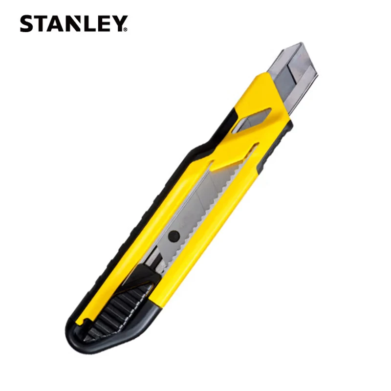 STANLEY Self-locking utility knife with two-color handle 9mm STHT10264-8 STHT10266