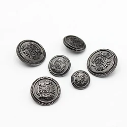 10pcs Metal Buttons for Clothing DIY Sewing Supplies Accessories Hand-stitched Coat Jacket Buttons 25mm Clothes Buttons