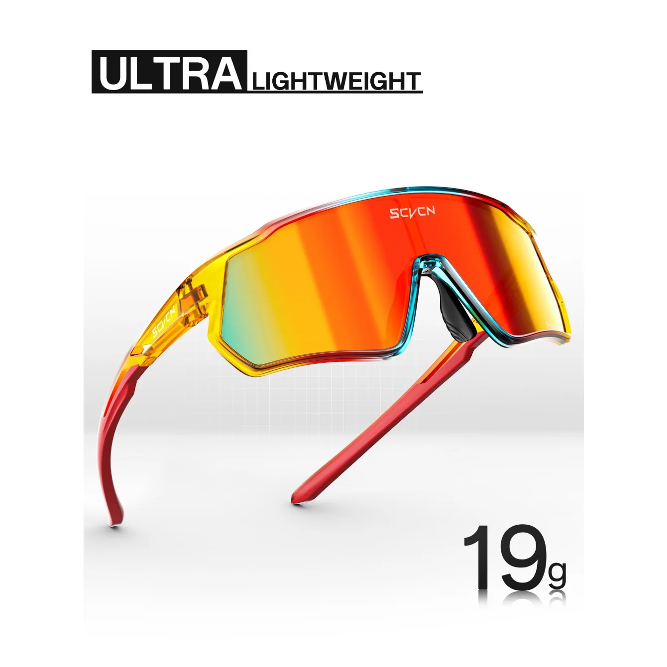 

SCVCN детские очки UV400 для мальчиков и девочек, очки небольшого размера, поляризационные спортивные солнцезащитные очки, детские велосипедные очки, уличная защита UV400