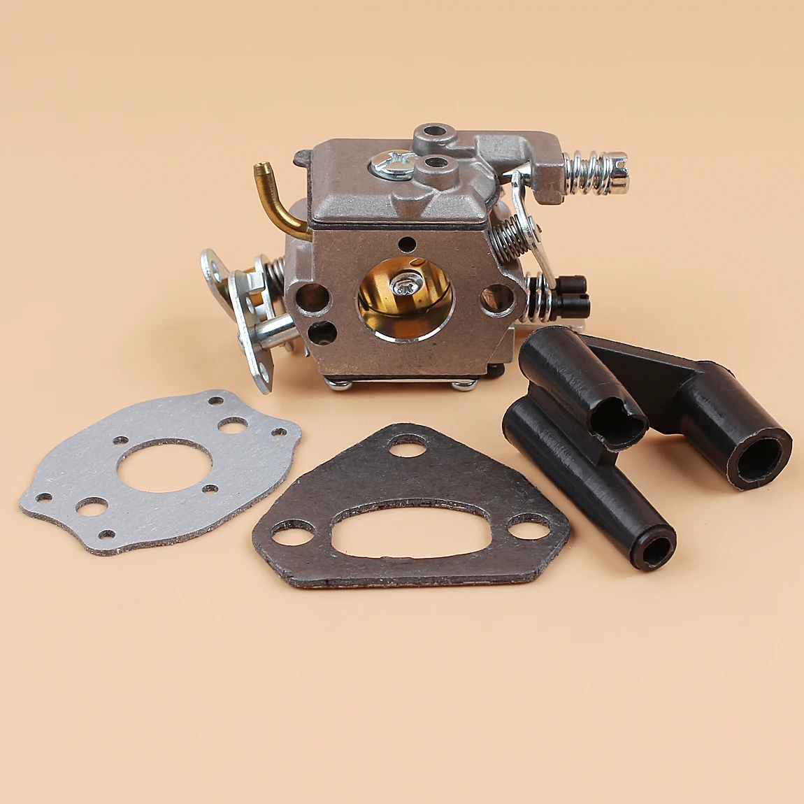 طقم محوّل كاتم للصوت من Carburetor Fit HUSQVARNA 137 142 136 141 36 41 Walbro Carb WT-834 قطع المنشار