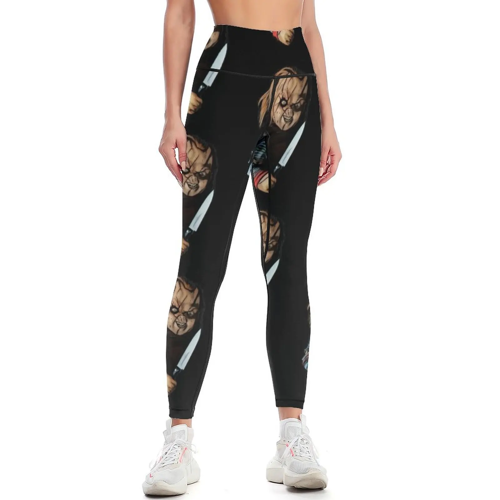 

Chucky- Childs's play Leggings legings for fitness sport legging Womens Leggings