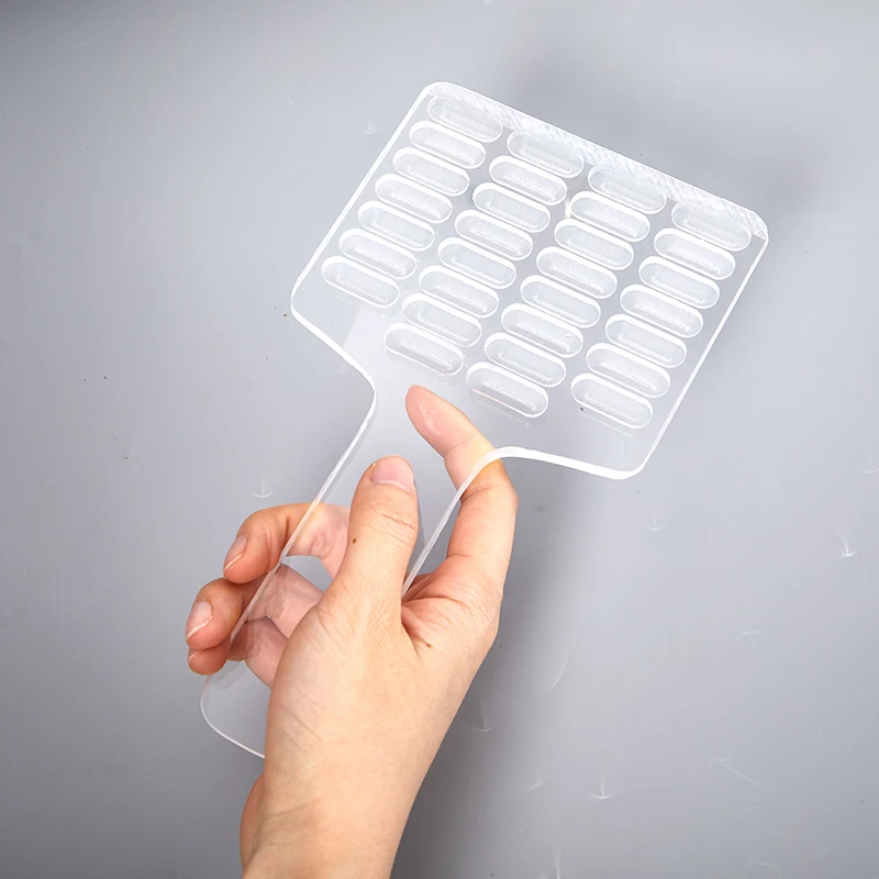 10/30G Holding Tray With Handle Medicine Tray Pill Counter Pill Capsule Counter Count Pill Counting Acrylic Tray Capsule Counter