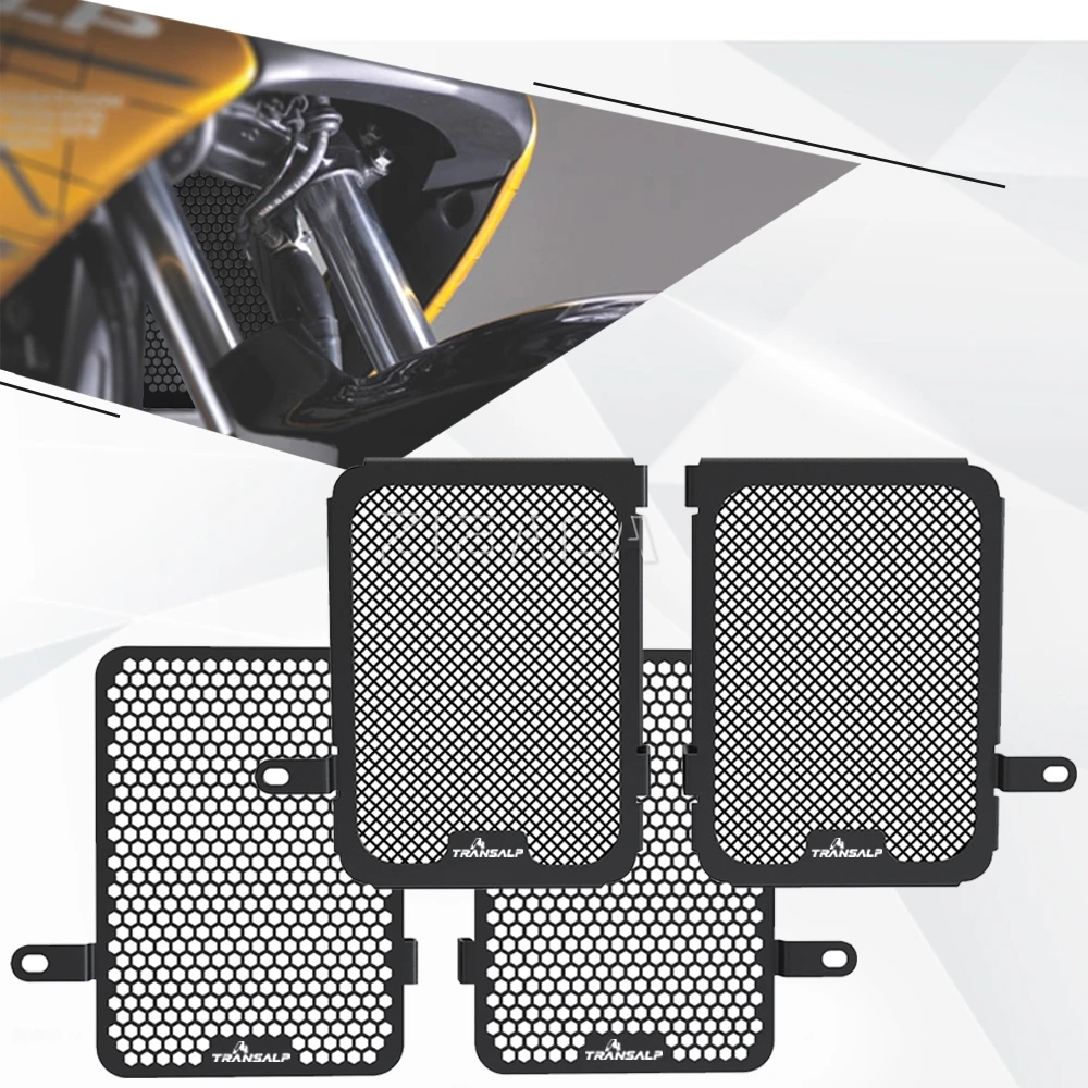 

FOR HONDA XL700V Transalp 700 XL 700V 2008-2022 2021 Radiator Grill Guard Motorcycle Protector Cover Mesh Protection Accessories