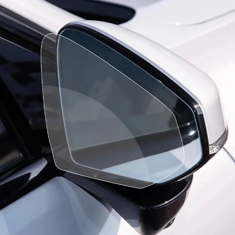 For Polestar 4 Special High Definition Rearview Mirror Rain Film Rainproof Anti-glare Film Decoration Modification Accessories