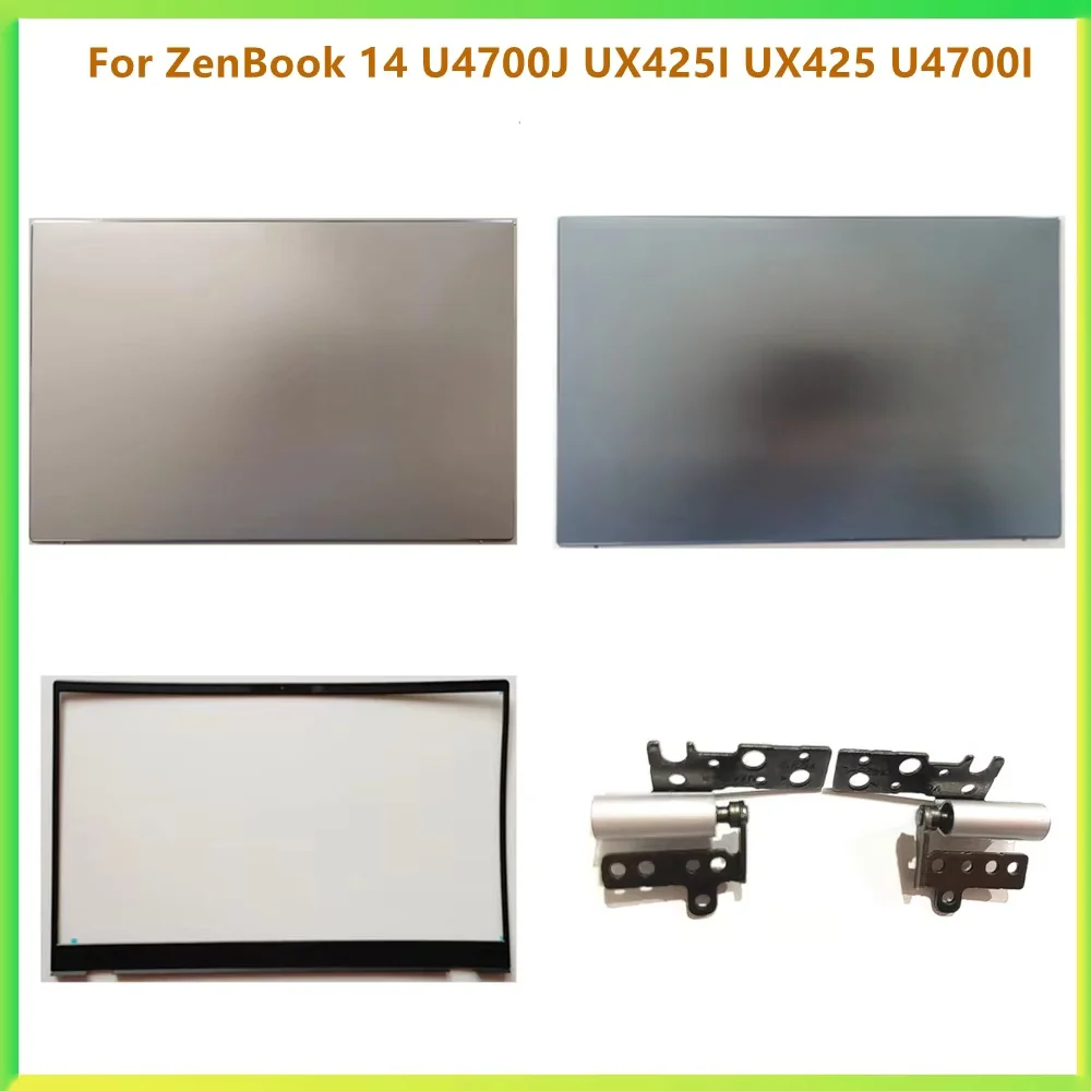 New Laptop LCD Back Cover Case Bezel Front Frame Cover Case For ZenBook 14 U4700J UX425I UX425 U4700I Shell