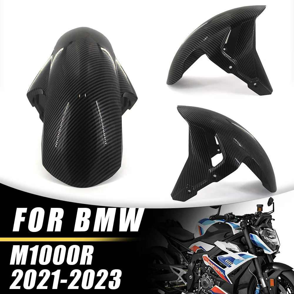 

For BMW M1000R 2021-2023 Motorcycle Accessories Front Fender Cover Protector Mudguard Fairings Carbon Fiber