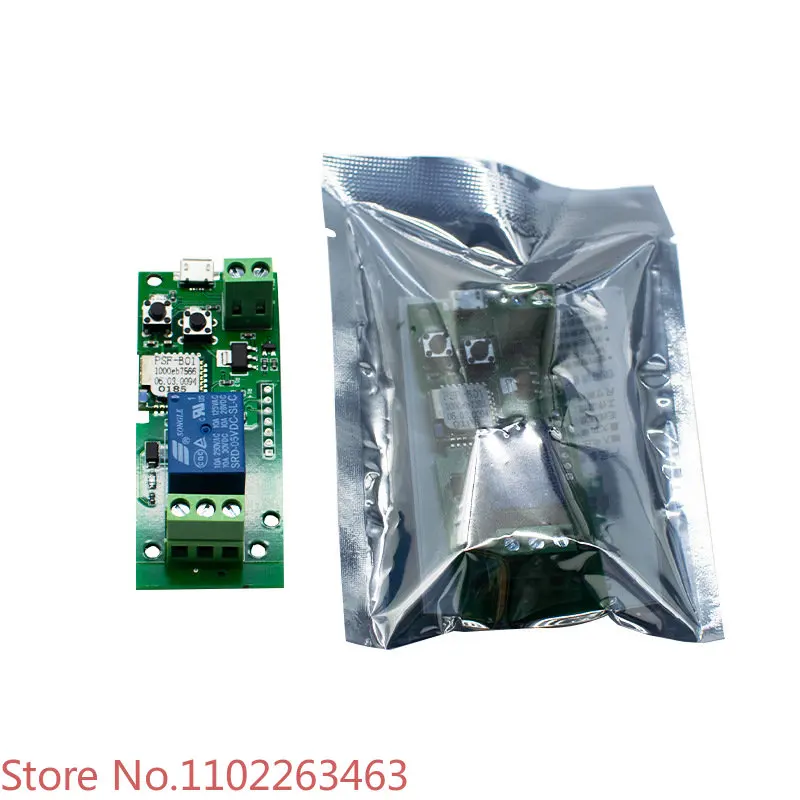 5 Buah Micro-connected 5V Inching/Self-locking Switch Mobile Phone Remote Control Timing Wifi Remote Control Retrofit