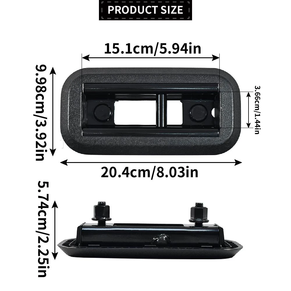 FOR VW TRANSPORTER T5/T6 REAR KOMBI SEAT QUICK RELEASE FLOOR MOUNT BRACKETS 7H0883873 Car Accessories
