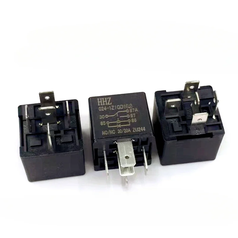 

（Brand New Original）1pcs/lot 100% original genuine relay:HHZ 024-1Z1GD1(U) 24V 5pins Automotive relay HFV4-024-1Z1GD1