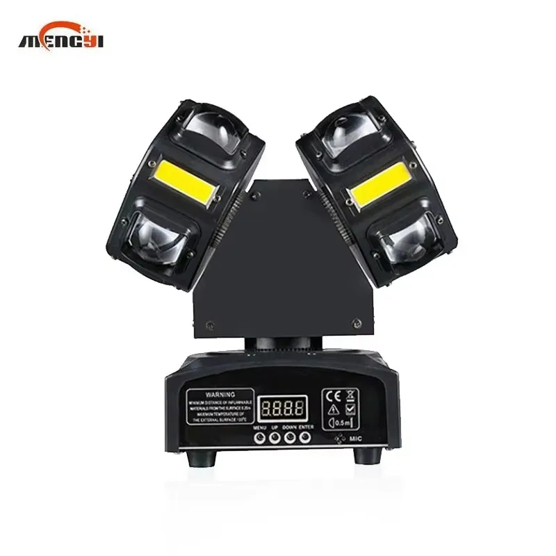 

Многоэфектный двухручевой лазерный свет с горячим колесом, вращающийся встряхивающий движущийся луч, полноцветный стробоскоп для вечеринки, ночного клуба