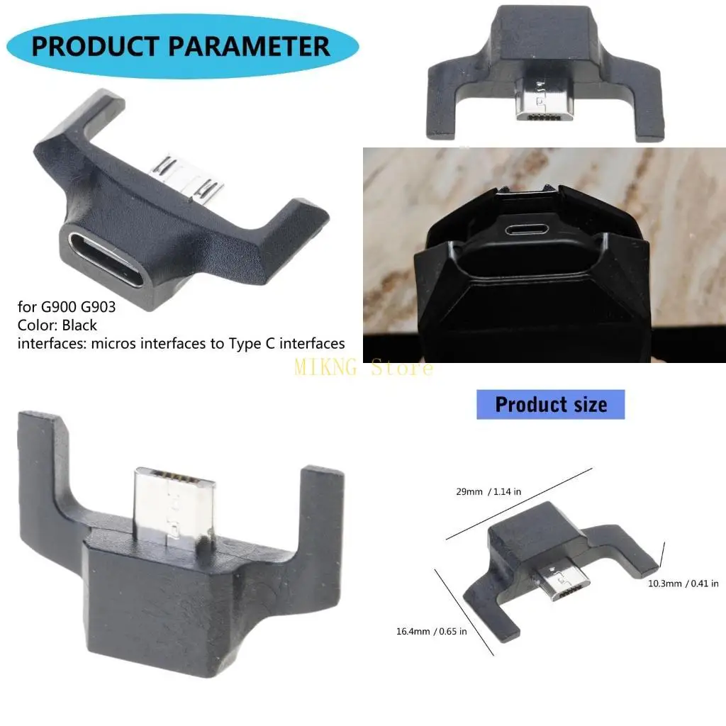 

Engineered Type C Converters for G903 G900 Gaming Devices Ergonomic Adult best sale