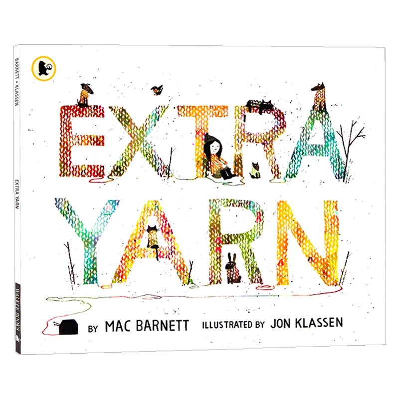 

Extra Yarn Jon Klassen, Children's books aged 3 4 5 6 7 English book, Picture Books Stories 9781406352481