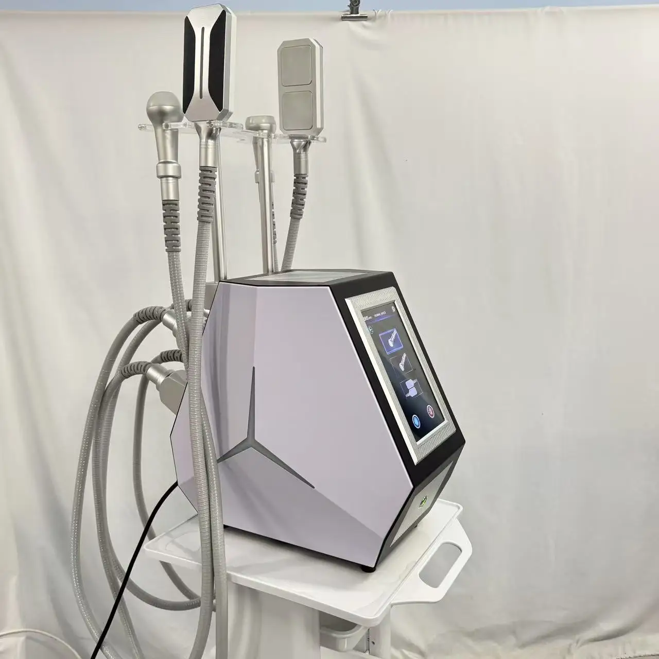 

New Technology 4in1 Portable Cryo T Shock Slimming Machine Face Body Cryo Skin Cooling Device Professional T Shock Skin Cool