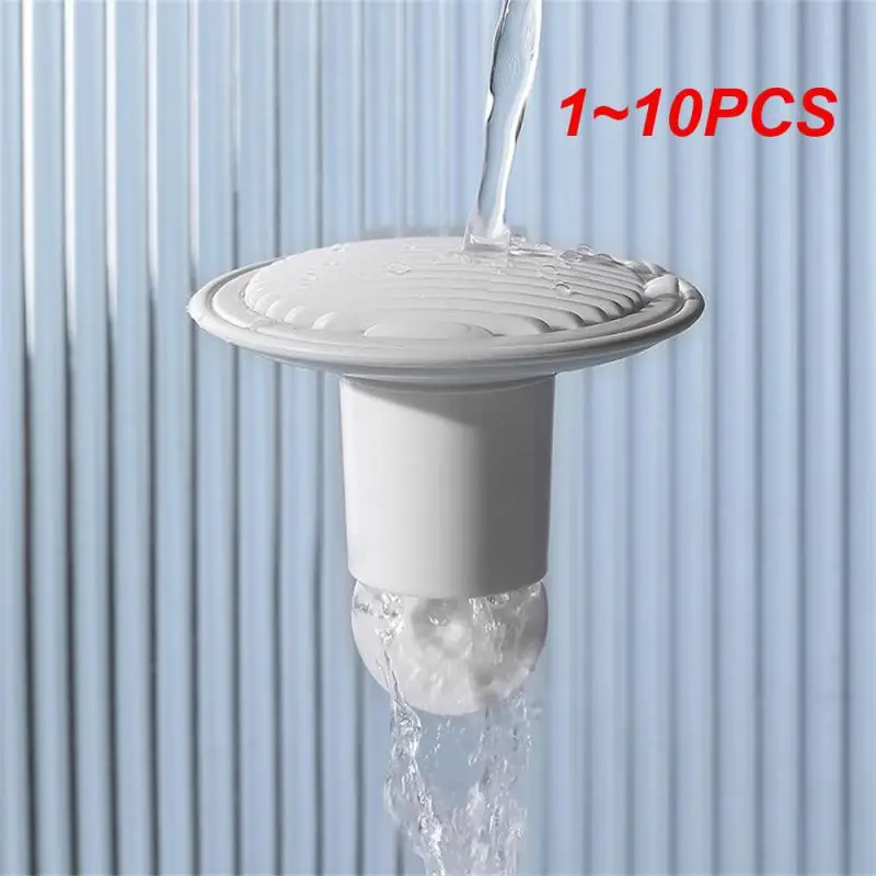 1~10PCS Anti-odor Silicone Shower Drain Stopper Hair Catcher Deodorant Plug Insect-proof Floor Drain Strainer