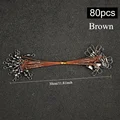 Brown-30cm-80pcs