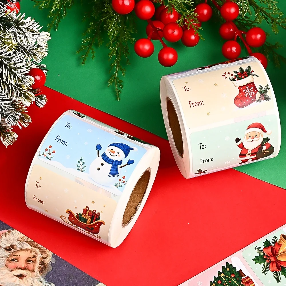 Christmas Gift Label Stickers — product detail 2