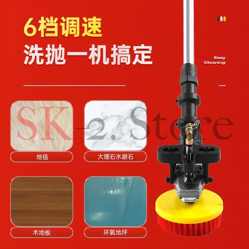Scrubber Commercial Workshop Hotel Hand Push Floor Cleaning Floor Carpet Cement Floor Brushing Machine Polishing Machine