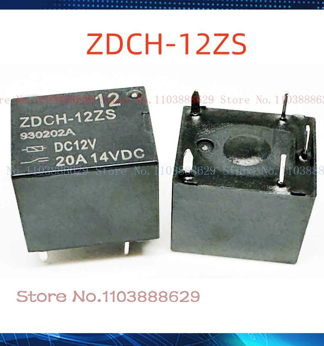 20A ZDCH-12ZS ZDCH-24ZS T78C-12V/24V
