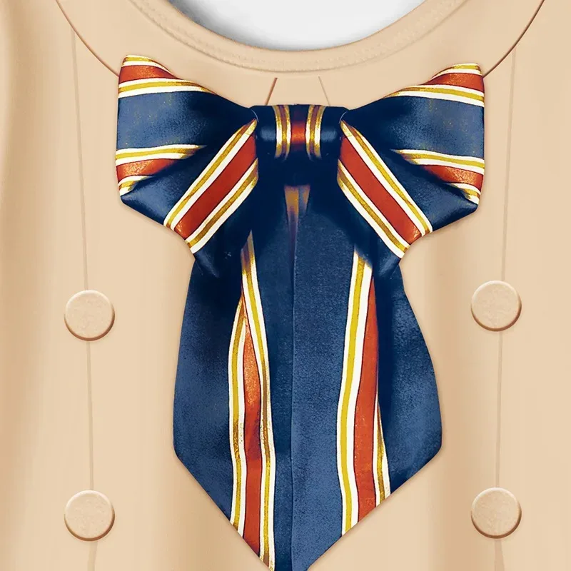 أزياء M3GAN التأثيرية للأطفال ميغان آي دمية الروبوتات فستان شعر مستعار فيلم رعب للأطفال مجموعة كاملة الزي الرسمي للهالوين للفتيات والأطفال