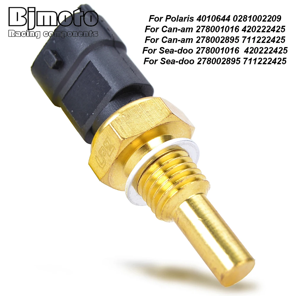 Water Temp Temperature Sensor For Polaris ACE 325 EFI Ranger 570 Scrambler 850 RZR XP Sportsman 450 for Can-am Outlander 1000