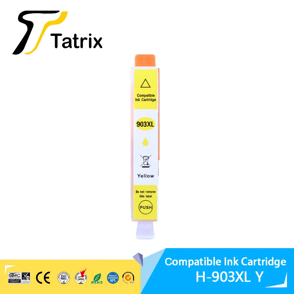 Imagem -05 - Tatrix-cartucho de Tinta da Impressora Compatível a Cores Premium para hp Officejet Pro 903 903xl 907 907xl 6950 6960 6970