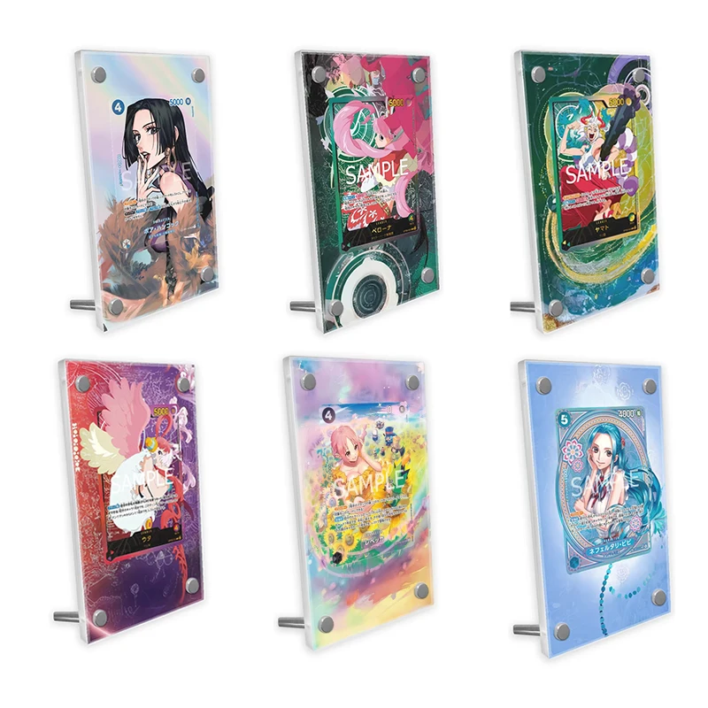 

Anime One Piece Diy Card Brick Hancock Perona Uta Yamato Vivi Luffy Collection Cards Christmas Birthday Gift Children's Toys