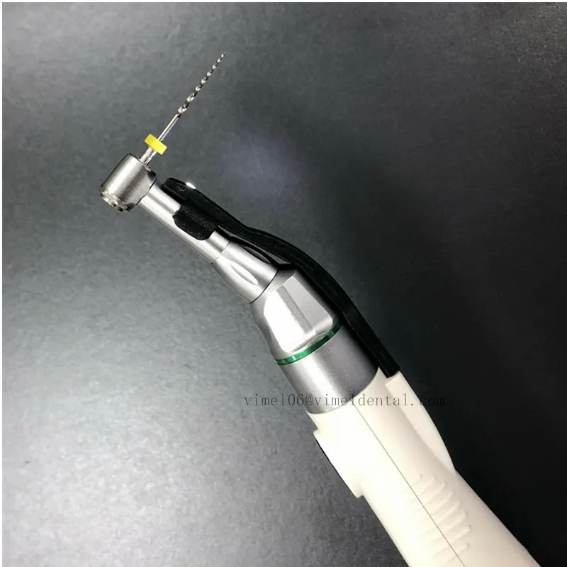 16:1 Reduction Cordless Contra Angle Push Button Head for Endodontic Endo Motor Dental Equipment