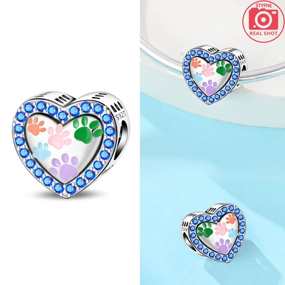 Heart Theme Love Wish Bottle Angel Silver Plated Bead Original Charms Fit Bracelets Bag Keychain Charms DIY Women Gift Accessory