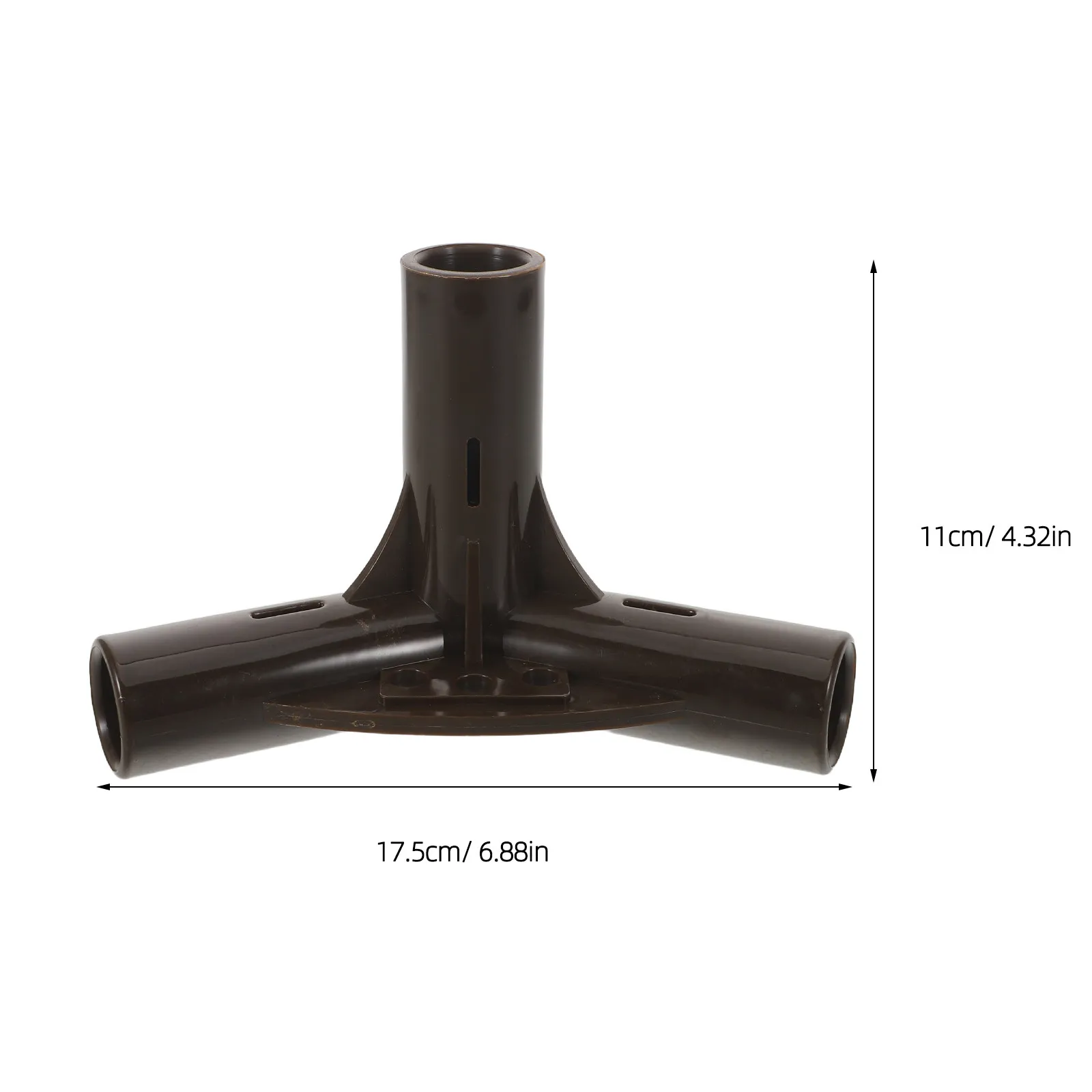 Three-Way Plastic Tent Connector for Canopy Pipe Fittings Greenhouse Structure Camping Tent Pole Joint Garden Tube Connectors Uv