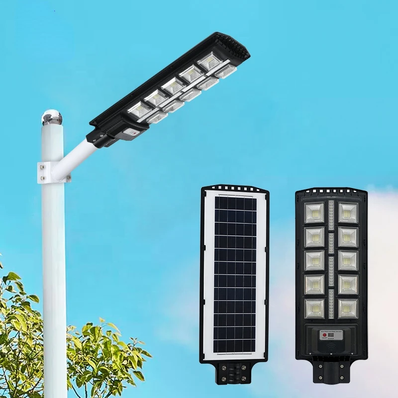 

Hot Selling Factory Wholesale Sensor Controlled solar lights outdoor Road Backyard Wall Light Led all in one solar street light